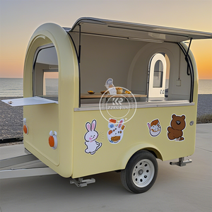 Noël pour le chariot de restauration rapide suisse remorques de camion mobiles fourgonnette de rue à bas prix avec équipement de cuisson pour les collations - Product Image 5