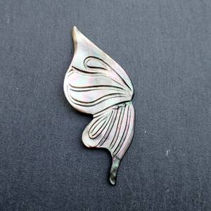 Logo personalizzato modello nero madreperla conchiglia moneta farfalla luna ala <span class=keywords><strong>del</strong></span> <span class=keywords><strong>sole</strong></span> margherita ciondoli gioielli charm - Product Image 3