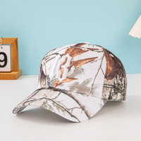 Vintage Twill Terry Digitale Borduurwerk Grote Boom Camouflage Stippen Baseball Trucker Cap met Willekeurige Kleuren
