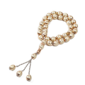 Rosario Musulmán Misbaha de 33 cuentas, Pulsera inteligente con cuentas de oración, Contador islámico de Tasbih, Joyería de regalo al por mayor - Product Image 4