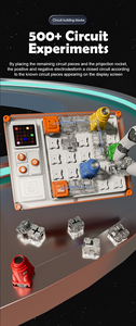 Laberinto de circuito, juego de mesa de entrenamiento de pensamiento de <span class=keywords><strong>ajedrez</strong></span>, proyección mágica de sombra, rompecabezas para niños, juguetes electrónicos - Product Image 4