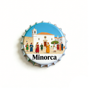 Imán de Refrigerador Decorativo de Metal con Tapas de Botella Vintage de <span class=keywords><strong>Las</strong></span> <span class=keywords><strong>Palmas</strong></span>, Kuala Lumpur, Kingstown y Kerguelen, Recuerdo de Viaje Multicidades - Product Image 3