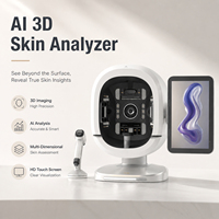 Moji K33 8 Spectrum AI Skin Analyzer Wrinkle Pigmentation Acne Analysis Professional Facial Diagnostic 3D Face Scanner Home Use