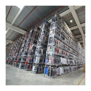 Système de rayonnage de stockage d'entrepôt à 5 niveaux en acier personnalisé sans boulons, protégé contre la corrosion, pour suspendre les vêtements - Product Image 5