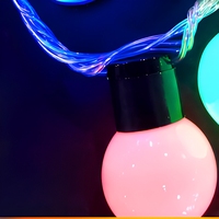 Guirlande lumineuse LED étanche IP65, 100 pieds, pour extérieur, patio, jardin, fête, décoration de Noël