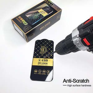 ฟิล์มป้องกันไฟฟ้าสถิตเกรดฟิล์มกันไฟฟ้าสถิตไฟฟ้าสถิตสำหรับโทรศัพท์มือถือ <span class=keywords><strong>iPhone</strong></span> 13 14 PRO MAX 11 12สำหรับ Samsun - Product Image 5