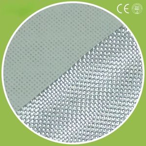 Membrana Transpirable Impermeable Reflectante de Polipropileno Recubierto con Lámina de Aluminio para Techos y Paredes, Revestimiento para Paredes de Casas - Product Image 2