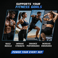 OEM & ODM Creatine Monohydrate Gummies, Rasa Blueberry, Suplemen Nutrisi Olahraga untuk Mendukung Stamina & Performa