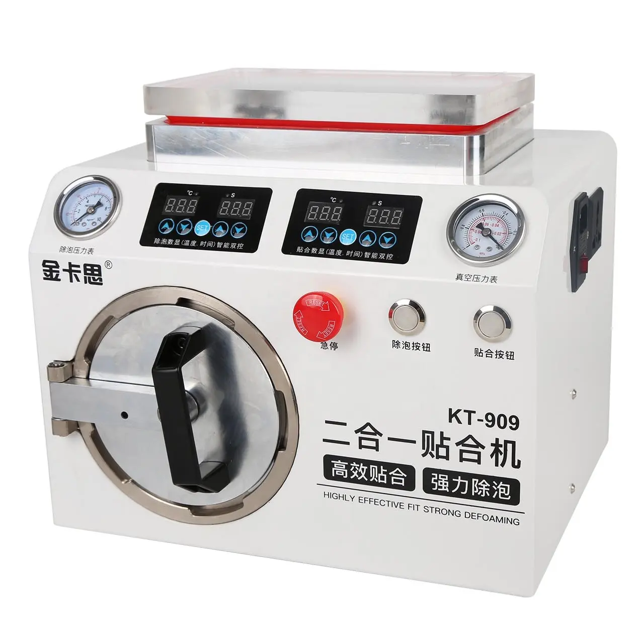 Lamination 9 Inch Kaisi 909 bubble Vacuum Screen Laminator LCD Glass OCA Touch Screen All In One For Iphone Mobile Repair
