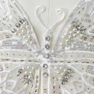 Wholesale <strong>Sequin</strong> <strong>Lace</strong> Applique for Clothing - Product Image 3