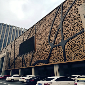 Panel de Revestimiento de Fachada Perforado con Recubrimiento en Polvo de Aluminio Decorativo para Paredes Cortina, Personalizado para Uso en Exteriores de Edificios - Product Image 4