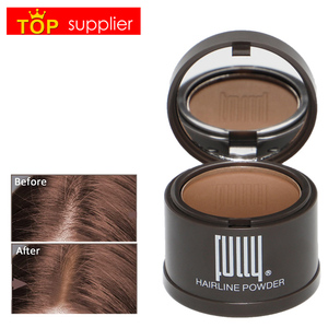 Fully Hairline Powder Instant <b>Root</b> <b>Concealer</b> For Hair Care With Mirror And Sponge Applicator - Product Image 4