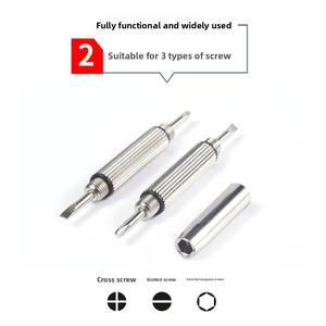 Kit de Herramientas Multifunción 3 en 1 de Metal para Reparación de Gafas, Móviles, Gafas de Sol y Relojes, Destornillador - Product Image 4