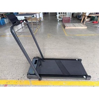 Tapis de marche électrique double face avec fonction massage, pliable et portable, 2-en-1, pour la maison, fitness, personnes âgées, moteur 2.0HP, LED