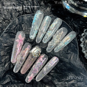 XEIJAYI Nouveau <span class=keywords><strong>Vernis</strong></span> à Ongles Gel 3D Effet <span class=keywords><strong>Flash</strong></span> Vert Spirituel, Longue Durée, Paillettes Françaises pour Nail Art - Product Image 4