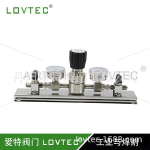 ตัวควบคุมแรงดันสแตนเลสแบบที่มีขั้วต่อรอง สำหรับไฮโดรเจน ฮีเลียม ไนตริกออกไซด์ ออกซิเจน และก๊าซอื่นๆ - Product Image 3