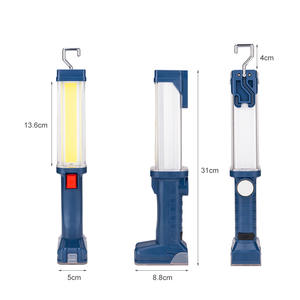 Lampe de travail à main pour réparation automobile Co-<span class=keywords><strong>B</strong></span> Ultrasonic Bright Strong Magnetic Hook Charging Multifunctional Auto Repair Lamp. - Product Image 2
