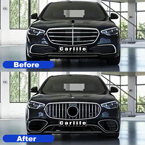 Kit carrosserie pour <span class=keywords><strong>Mercedes</strong></span> Benz <span class=keywords><strong>Classe</strong></span> <span class=keywords><strong>S</strong></span> W223 21 + Mise à niveau modifiée vers S63 AMG comprenant un pare-chocs avant arrière. - Product Image 2