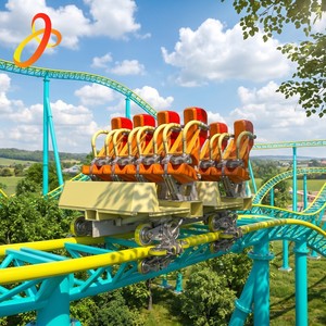 Proveedor Chino, Nuevo Producto, Montaña Rusa de Acero, Equipo de Juegos al Aire Libre para Parques de Atracciones para Adultos y Uso Doméstico - Product Image 2