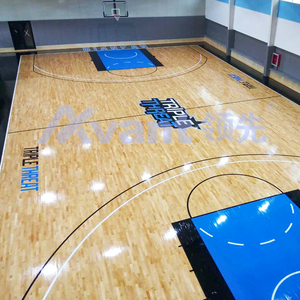 Avant thể thao FIBA 3x3 bóng rổ hệ thống sàn gỗ cứng sàn rắn trong nhà Maple thể thao Tòa Án sàn Bạch Dương cầu lông sàn gỗ - Product Image 5