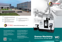 Machine CNC verticale VMC GROMAX 855VC de haute qualité, commande FANUC, changement d'outil automatique BT40, haute précision, prix compétitif
