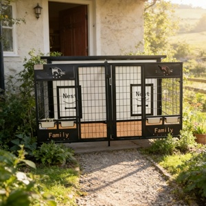 Cage d'entraînement pour chiot en plein air - Cloison amovible pour ajustement de la taille - Product Image 6