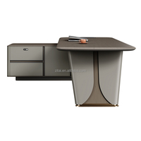 Bureau de direction convertible moderne Zitai, finition haut de gamme, design luxueux, structure renforcée, couleurs personnalisées, bureau de bureau