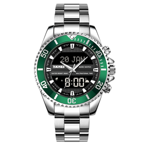 <span class=keywords><strong>Montres</strong></span> numériques à quartz pour hommes SKMEI 1896, nouvelle sortie, mode, luxe, <span class=keywords><strong>montres</strong></span> de prière musulmanes - Product Image 1