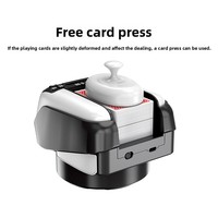 Machine de poker électrique automatique avec fonctions de mélange et de distribution des cartes, modèle de jeu de divertissement et de réflexion