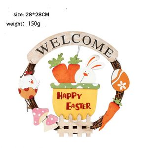 <span class=keywords><strong>Pâques</strong></span> <span class=keywords><strong>2023</strong></span> Décoration Joyeuses <span class=keywords><strong>Pâques</strong></span> Pendentif Mur Porte En Bois Signe De Bienvenue <span class=keywords><strong>Pâques</strong></span> Intérieur Décorations Extérieures - Product Image 6