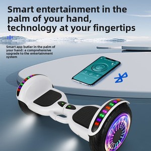 Patinete Eléctrico Autoequilibrado para Niños, Marco de ABS, Luces LED con Música, Ruedas de 7 Pulgadas, Bicicleta Inteligente de Dos Ruedas, Modelo A7 - Product Image 4