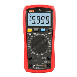 Multímetro Digital UNI-T UT890D+ de 6000 Lecturas, Medidor Manual de Frecuencia, Temperatura, Voltaje, Amperímetro AC, DMM, Probador de Capacitores, NCV - Product Image 3