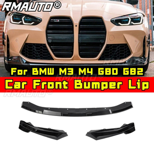 สปอยเลอร์กันชนหน้ารถยนต์ ฝาครอบป้องกันกันชนหน้า ชุดแต่งกันชนหน้า สำหรับ BMW M3 M4 G80 G82 อุปกรณ์ตกแต่งรถยนต์ - Product Image 1