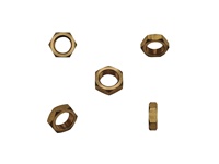 Écrou en laiton, fabrication sur mesure, écrou hexagonal en cuivre, ISO4032, haute qualité
