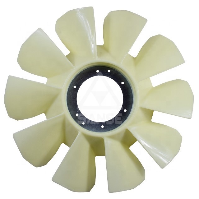 High Quality  6D24  Engine Fan Blade for SK480 Excavator Cooling Parts