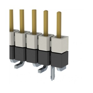 מותג HW-14-16-<span class=keywords><strong>L</strong></span>-S-290-SM-LC 14p מחסנית flex hw מחבר 2.54 מ "מ מצופה זהב HW-14-16-<span class=keywords><strong>L</strong></span>-S-290-SM משטח הר - Product Image 1