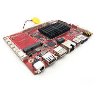 Puce RK3399 4G SIM fonction carte Wi-Fi CPU 1.8Ghz OEM prise en charge EDP LVDS sortie de signal USB RJ45 entrée réseau carte Android