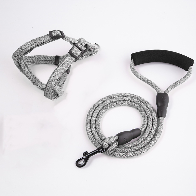 Gray two-piece set [chest and back strap]