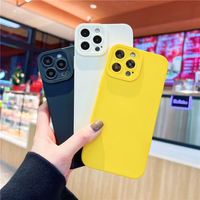 Vente flash 2023 - Nouvelle coque en silicone pour XIAOMI avec objectif d'appareil photo unique, coque de téléphone couleur bonbon pour REDMI 13 PRO/NOTE12PRO
