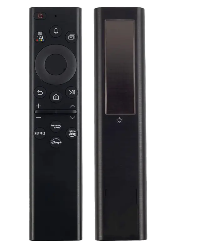 Samsun BN59-01385Aソーラー充電リモコン用の新しい交換用スマートホームテレビリモコン