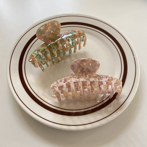 Nhà Cung Cấp Trực Tiếp Của 9.7Cm Đen Acetate Tóc Claw Cellulose Tóc Claw <span class=keywords><strong>Clip</strong></span> Phụ Kiện Cho Cô Gái - Product Image 4