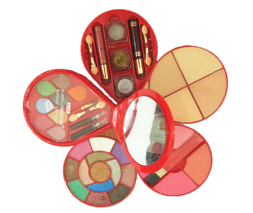 KMES Kits de Maquillage Professionnel coloré Palette Cosmétiques La plus grande EAU Cosmétiques maquillage En Gros C-821D
