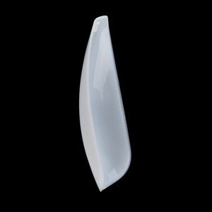 Capsules d'ongles A07 Amande Carrée Adhésion Totale 500 Pièces par Sachet (Norme Coréenne) Transparent Blanc Laiteux pour Doigts - Product Image 4
