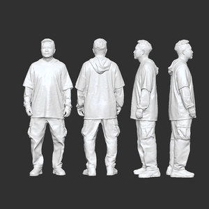 หุ่นแอ็กชันพิมพ์ลายตามสั่งจากรูป3D ตุ๊กตาแอ็กชันของขวัญเฉพาะบุคคลจากภาพถ่ายของคุณ3D - Product Image 4