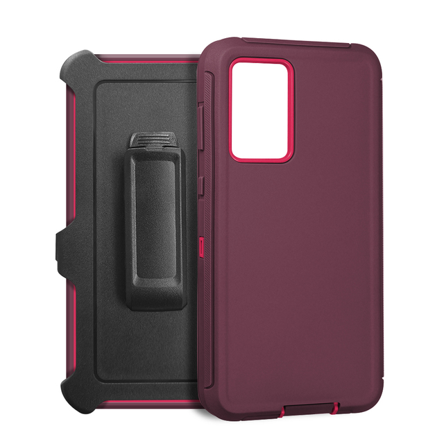 Heavy Duty Mobile Phone Case With Belt Clip Hybrid Defender Armor Hard Case for Galaxy A32 A33 A35 A35 A30 A21S A23 A25 4G 5G