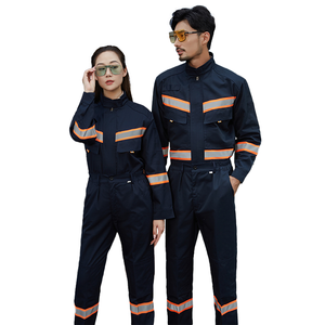 High Visibility Work Wear <strong>Suit</strong> Industrial Construction Coal Mining Oil Safety Worker Uniform Reflective Coverall Hi Vis Workwear - Product Image 3