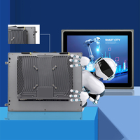 Computadora Industrial de 7 Pulgadas con WiFi y Bluetooth, Pantalla Táctil para Panel de Control de Producción en Fábrica, Todo en Uno Industrial