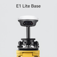 Équipement de topographie GPS RTK professionnel, récepteur GNSS E1 Lite, précision centimétrique avec 60 ports °   Compensation de la pente