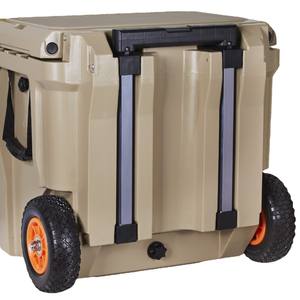 Glacière isotherme Kuer Cooler 45L rotomoulée avec roues, étanche, pour le camping et la pêche - Product Image 5
