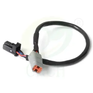 Haltech Elite CAN Cable DTM-4 to 8 Pin Black Tyco Connector Harness